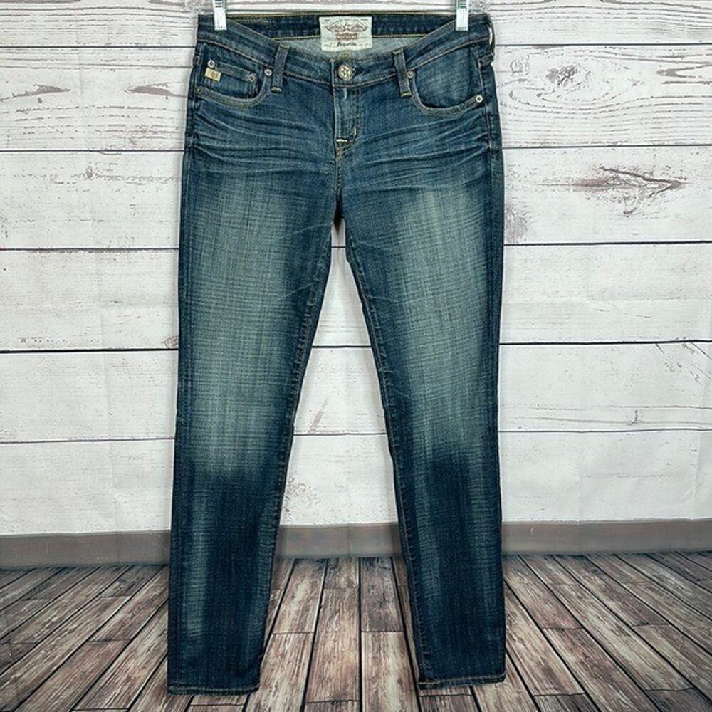 Big Star Jeans Womens 28 Blue Bridgette Skinny Ankle Western Cowgirl Rodeo